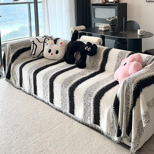 2025新款全盖沙发盖布巾四季通用高级感全包沙发套罩沙发毯防猫抓