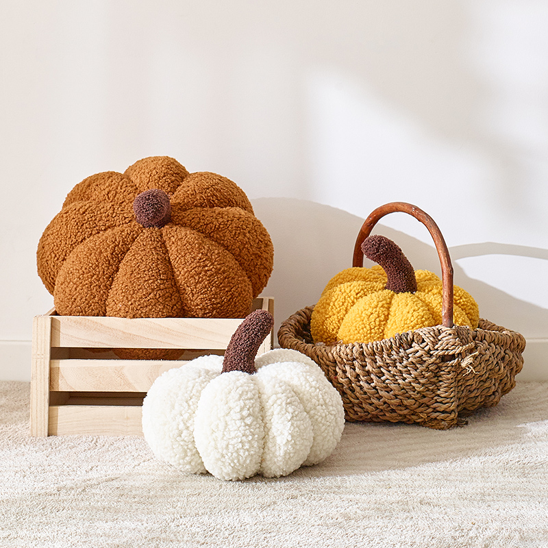 楠方悦舍南瓜异形抱枕萌趣立体