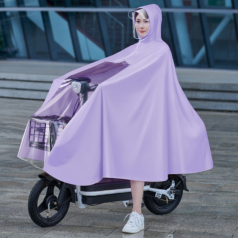 电动车骑行雨衣防暴雨防水挡风雨披成人雨衣