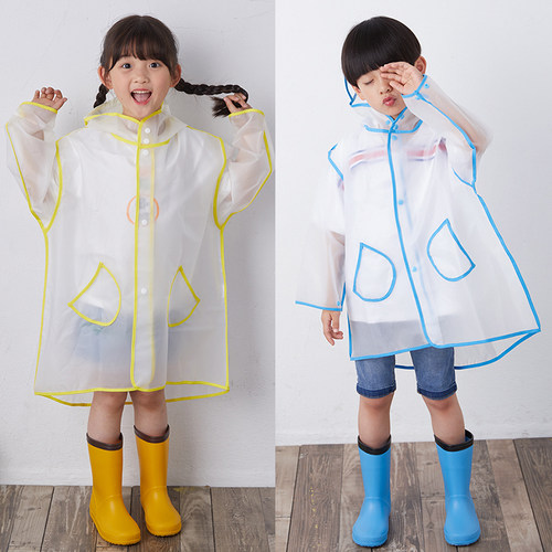 儿童雨衣男女童日式斗篷2022新款