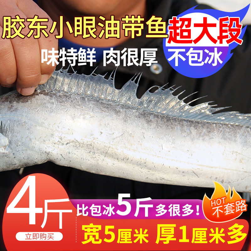 冷冻中段鲜活特大整箱舟山刀鱼