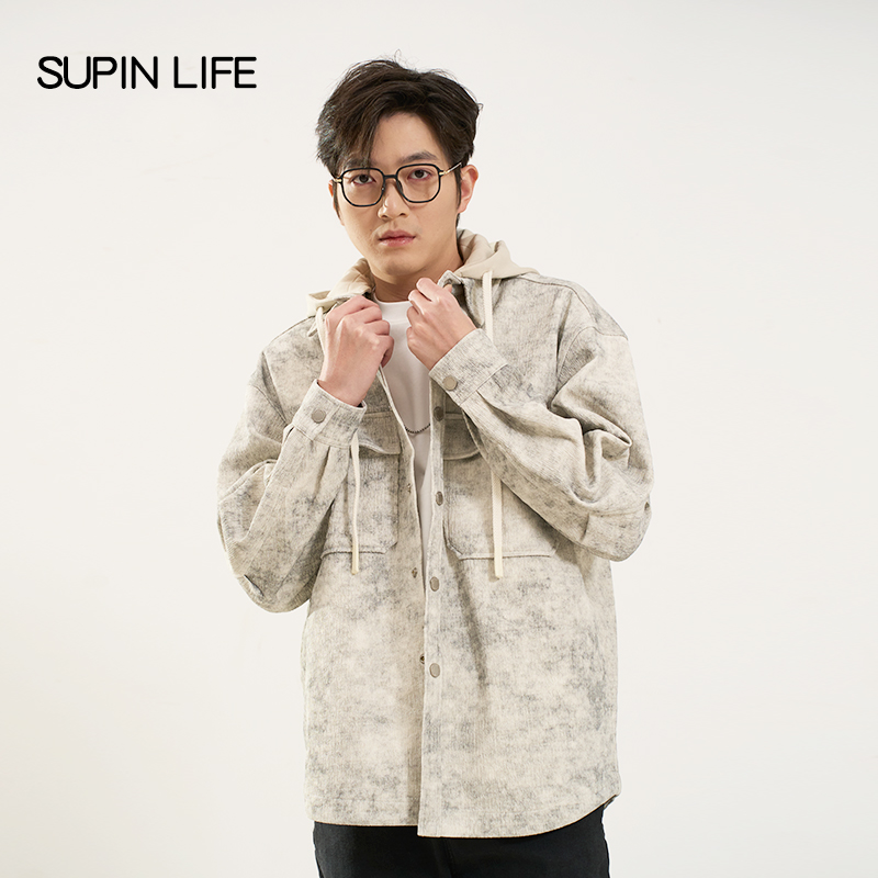【SUPIN LIFE】25年春季新款外衣SPAWT511019AM-SPAWT511019AM1-B