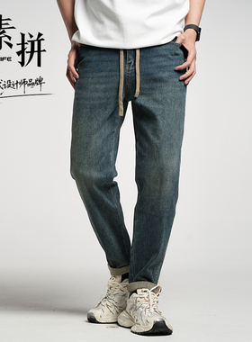 【SUPIN LIFE】25年秋季新款牛仔长裤SPBZK535035AM