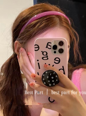 新款果冻色亚克力基础发箍ins少女彩色洗脸百搭压发头箍细边发饰