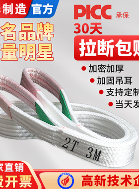 成华巨力吊装带起重扁平吊带起重3T5吨工业行车吊车加厚绑带吊绳