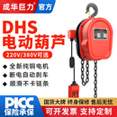 成华巨力DHS环链电动葫芦220v1吨2吨380v吊机家用小型起重提升机