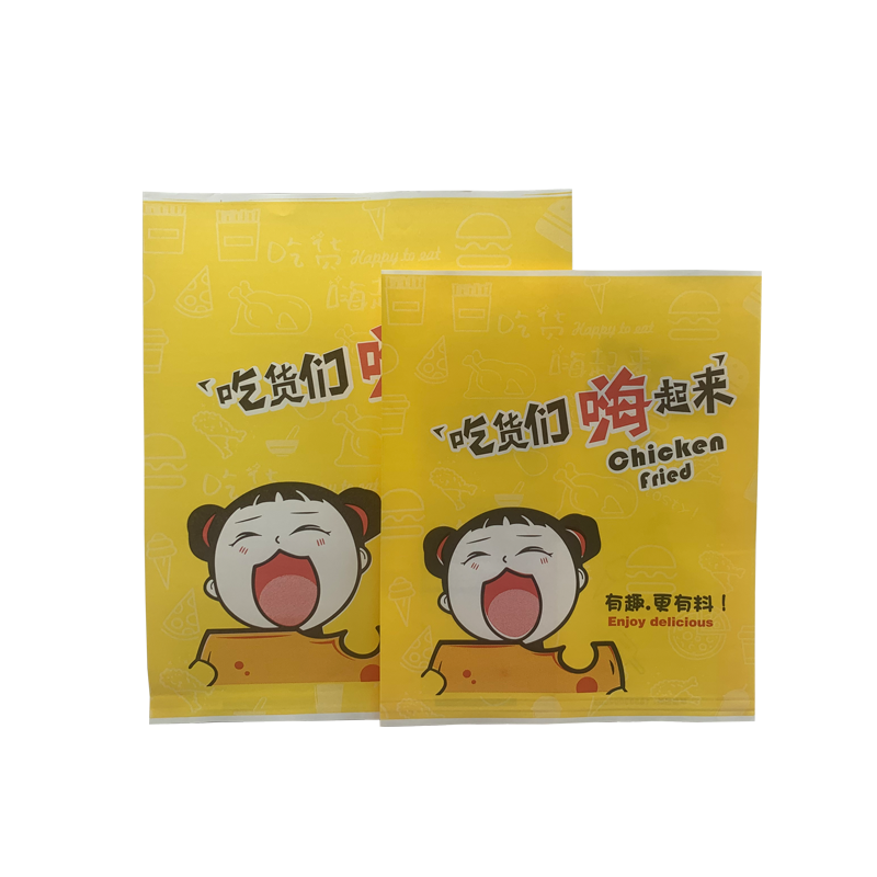 纸工匠鸡柳薯条食品包装袋定制