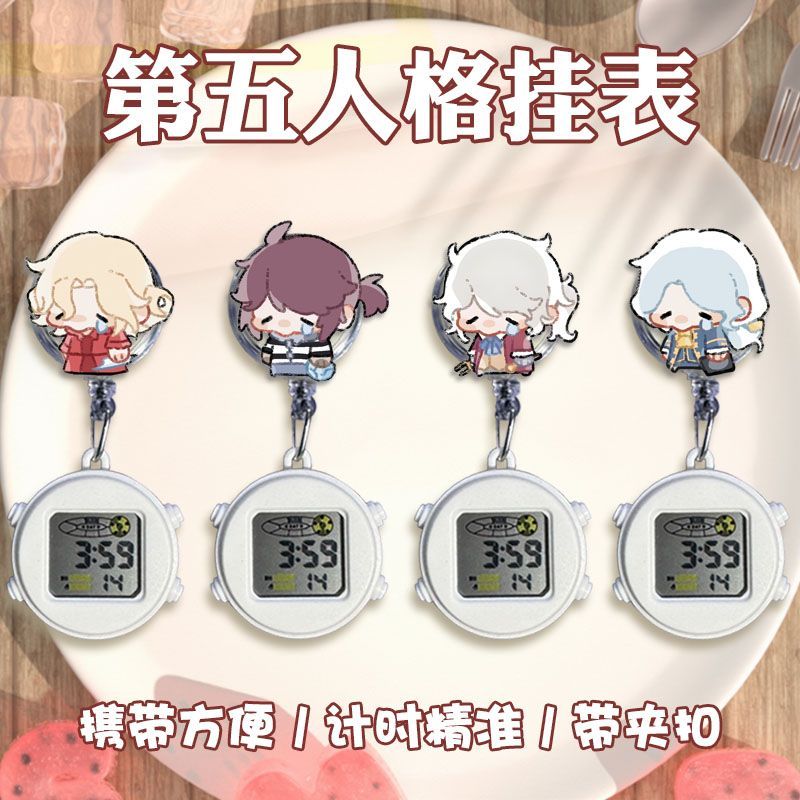 可爱卡通护士表考试小时钟静音电子表作曲家囚徒摄摄影师护士挂表