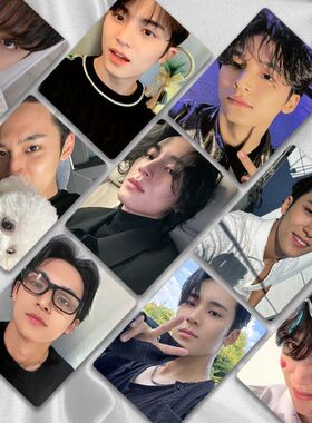 Mingyu金珉奎亮面小卡Seventeen明星周边拍立得镭射lomo卡学生礼