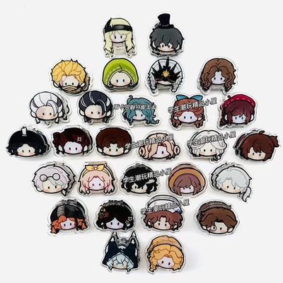 第五人格双面夹拉拉队员渔女pp夹卡通动漫手账便签夹收纳夹学生礼