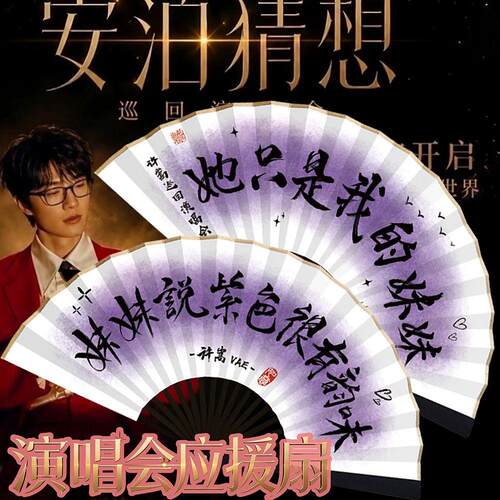 【演唱会应援扇】许嵩演唱会应援