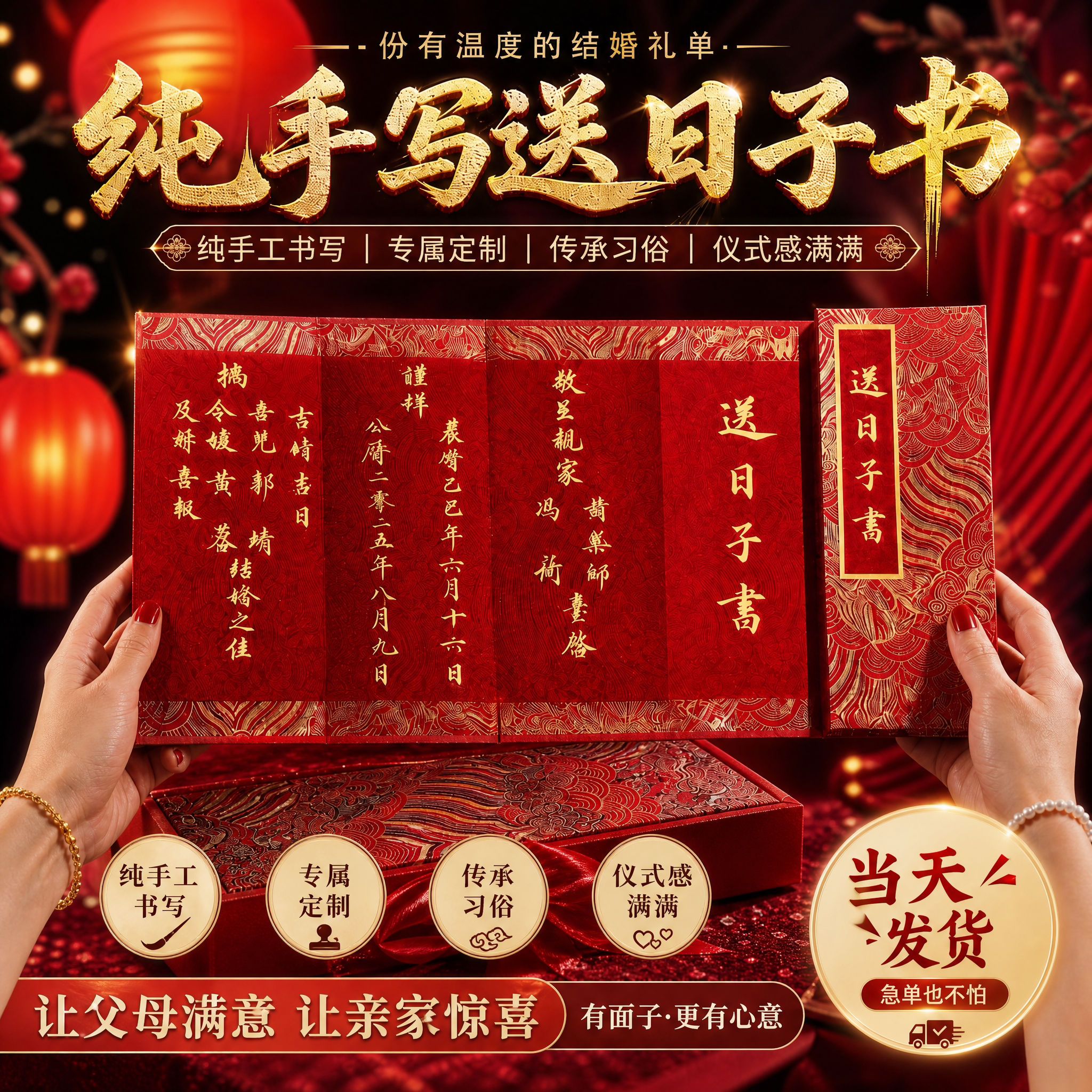 【顺丰包邮当天发货】送日子书