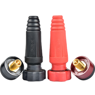 焊易宝电焊机快速接头DKJ35-50泰式K401公母插头插座维修全套配件