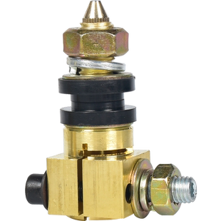 二保焊送丝机配件松下式焊枪接口底座单驱双驱欧式一体铜主体导丝