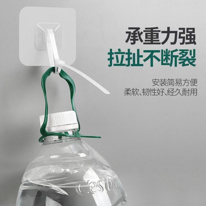 免打孔扎带强力固定器卡扣万能通用型管卡软管卡子水管置物架管夹