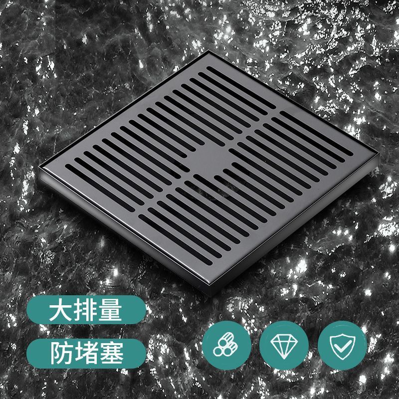 110管径专用地漏室外阳台75大排量庭院户外排水大口径大号防臭器