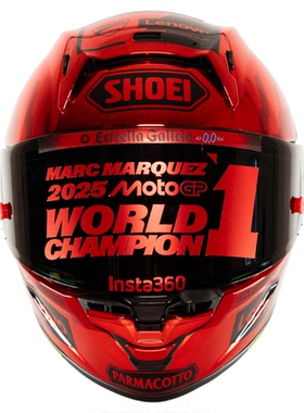 【代购】Marc Marquez 马王9冠王签名头盔
