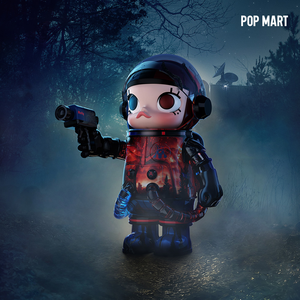 【代购】泡泡玛特MEGA SPACE MOLLY怪奇物语联名款1000% 潮玩手办