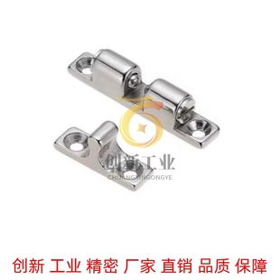 2锁扣 304不锈钢 门碰一字碰锁 替代米思米C 锌合金 1090