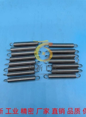 现货SAML上隆拉伸弹簧AUSL2 3 4 5 6 8 10 不锈钢拉簧 当日发货