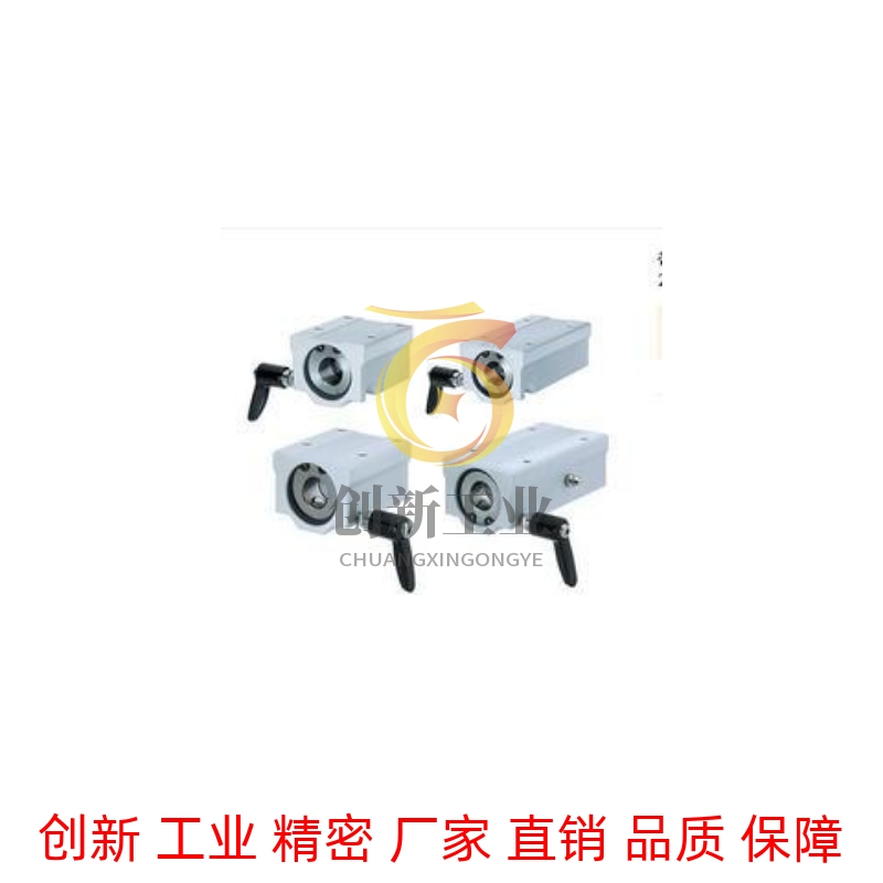LHBBC16 LHBBWC20 LHBLC25锁紧LHBLWC30带夹紧把手直线轴承固定座