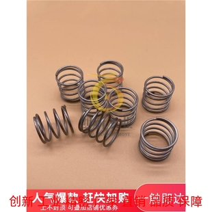 SUS304圆线螺旋弹簧 UL2/34 56 8*5 10 15 塔形弹簧加工复合弹簧