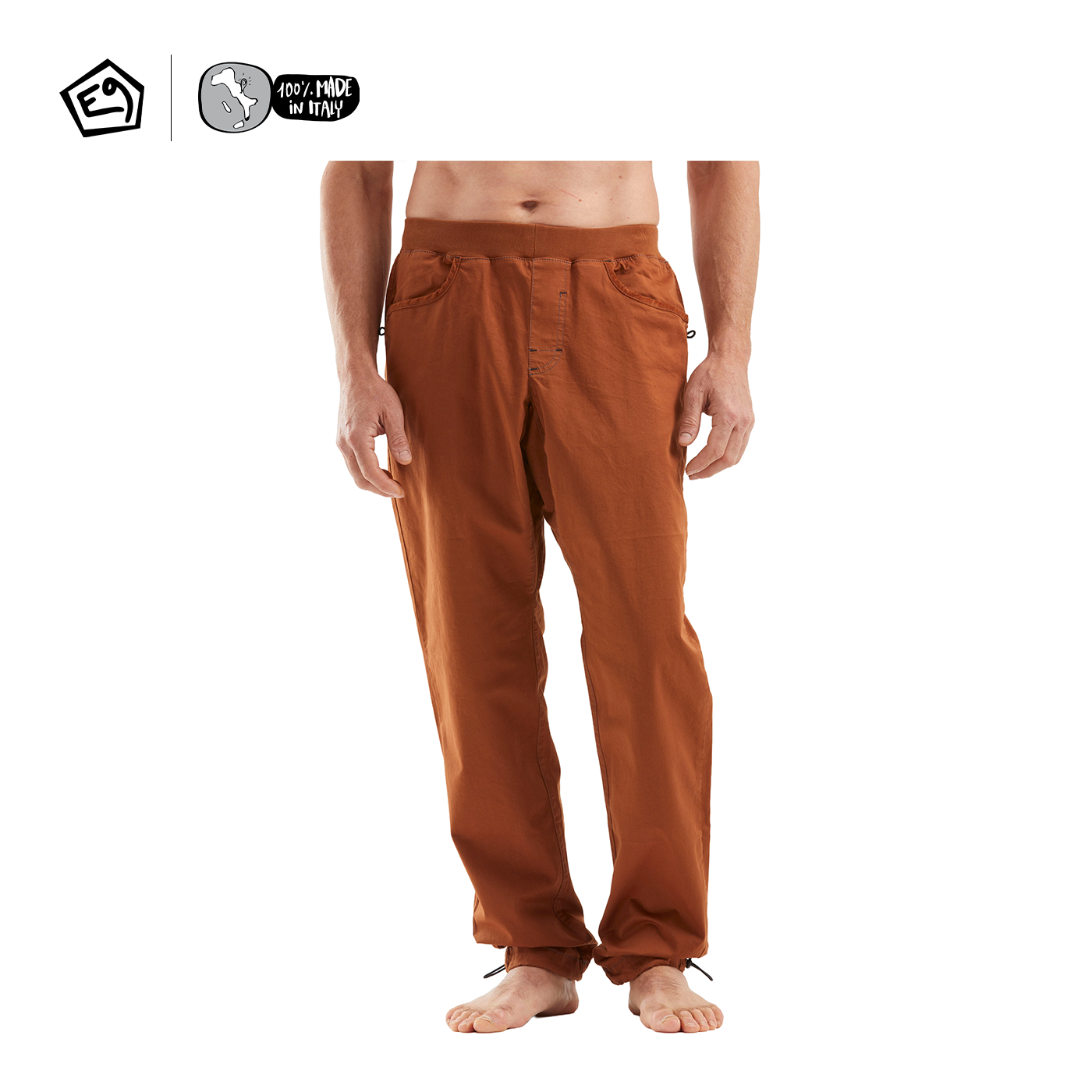 意大利E9男款弹力舒适棉制长裤