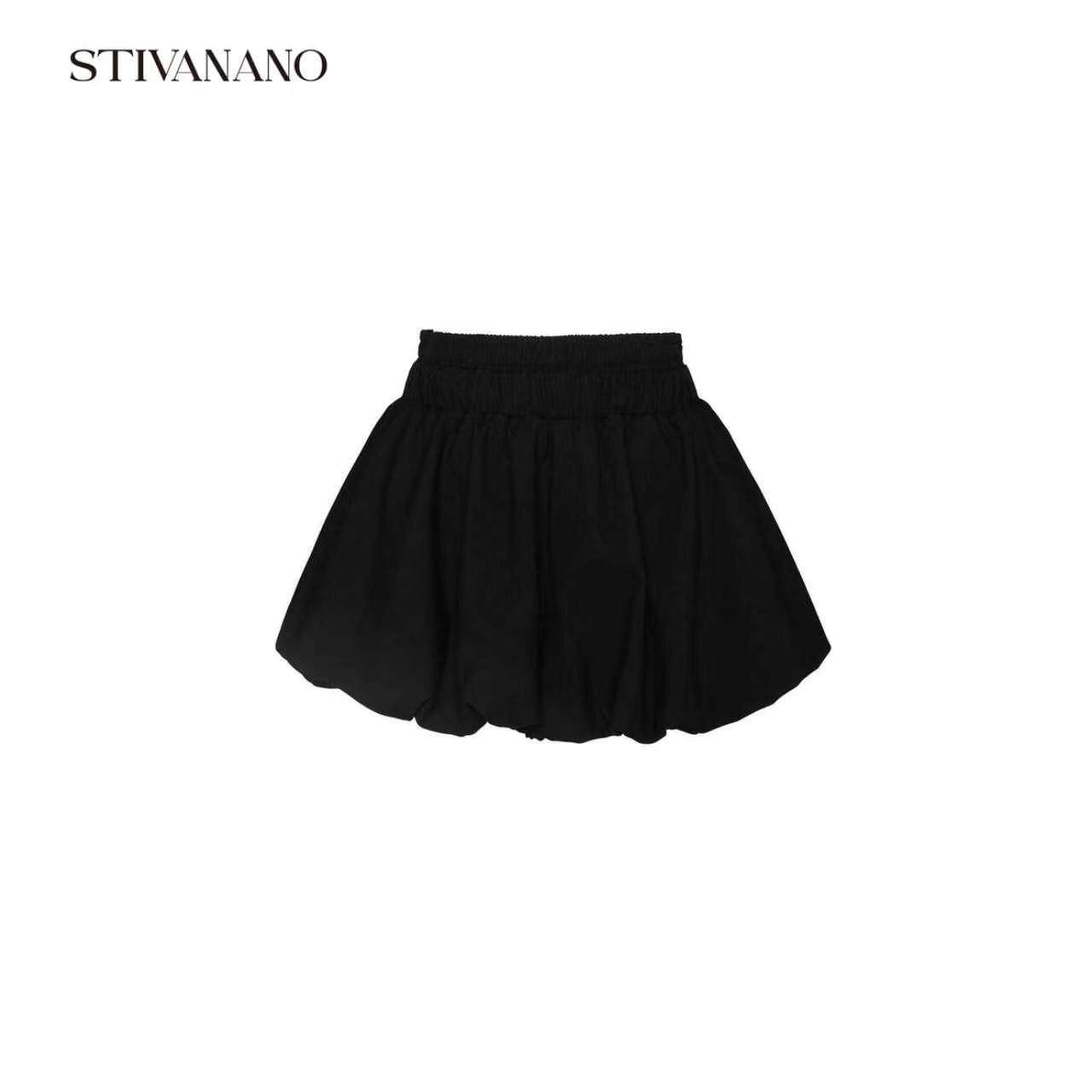 Stivanano松紧腰花苞灯笼裤