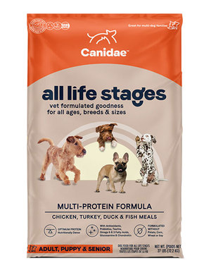 卡比狗粮小型犬通用犬粮无谷鸡肉四种肉小颗粒正品canidae护肠胃