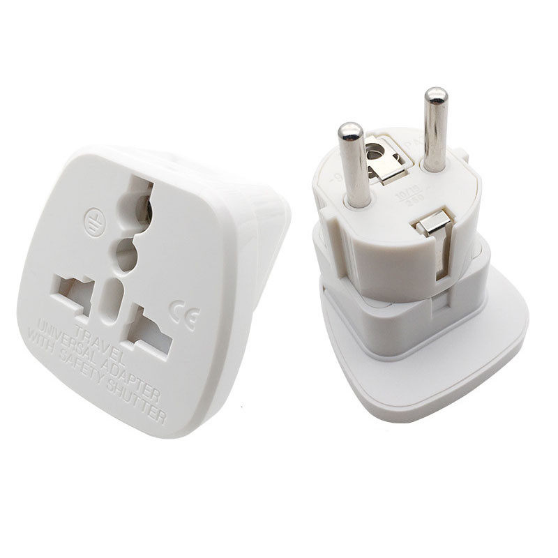 大面板多国转换插头 万用孔电源插座国标美规英插澳标欧式德标UPS