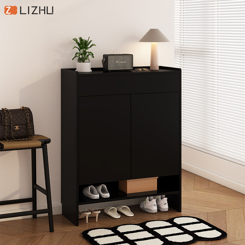 北欧实木鞋柜家用小户型入户门口玄关大容量收纳储物柜2025新款,住宅家具,鞋柜,淘宝优惠券,粉丝福利购,淘宝优惠卷