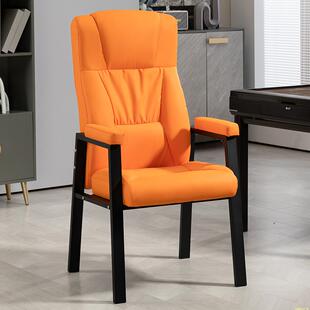 棋牌室打麻将椅子家用麻将桌机专用高靠背茶楼舒服久坐高级会议椅