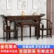 实木中堂六件套新中式 供桌香案家用客厅农村堂屋太师椅八仙桌条几