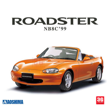 3G模型 拼装车模 05792 MazdaNB8C Roadster RS `99 1/24