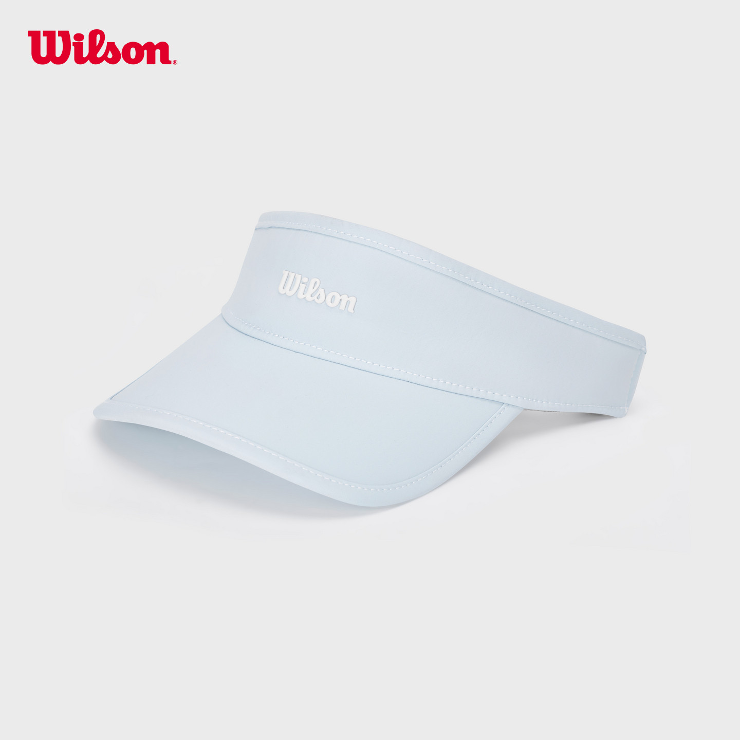 Wilson威尔胜26夏季新款男女同款可拆卸吸汗带网球运动纯色空顶帽图片