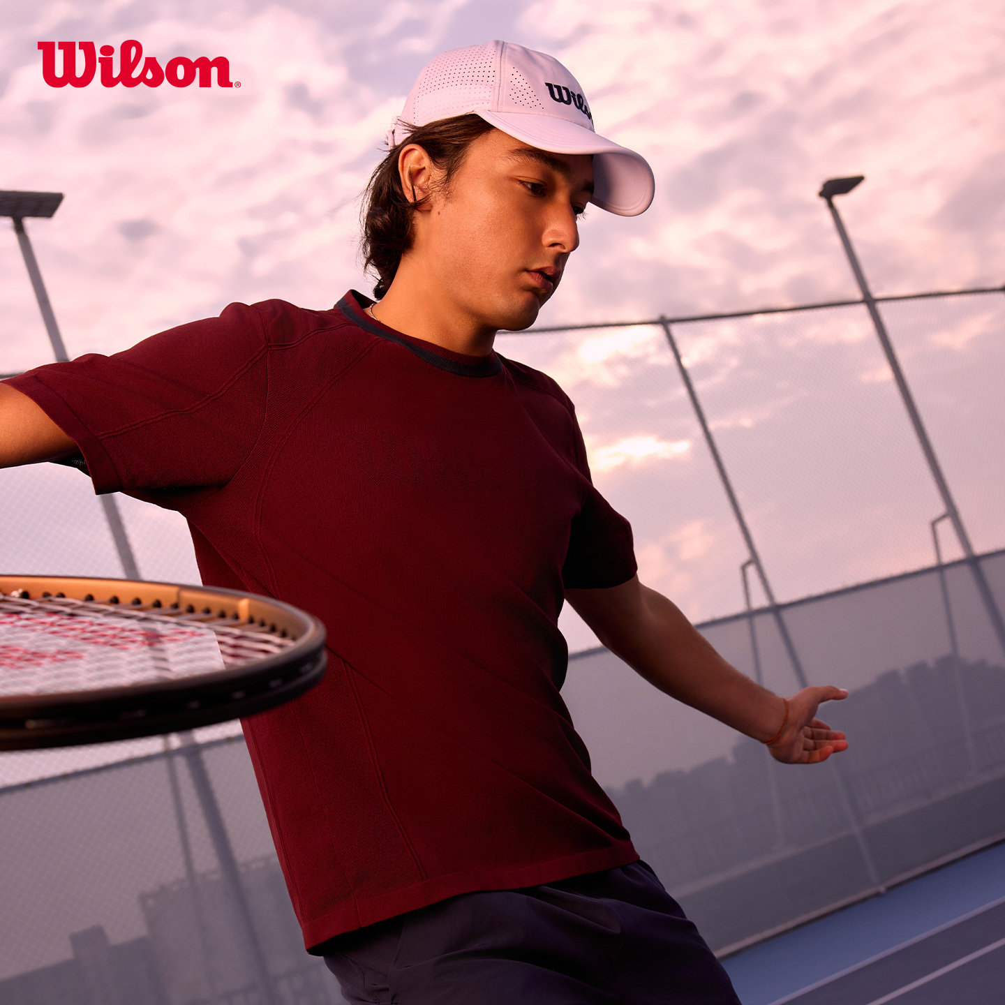 Wilson威尔胜官方26春季新款男士飞织工艺柔软亲肤纱线短袖T恤,运动服/休闲服装,运动T恤,淘宝优惠券,粉丝福利购,淘宝优惠卷