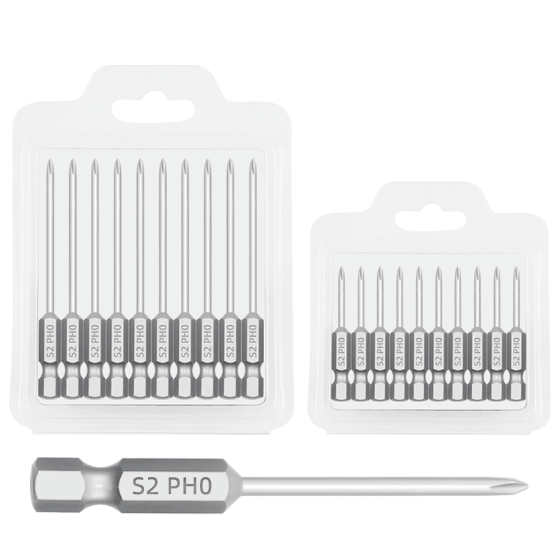 精密仪器专用强磁批头风批高强度电动劈头超硬十字起子头螺丝刀头