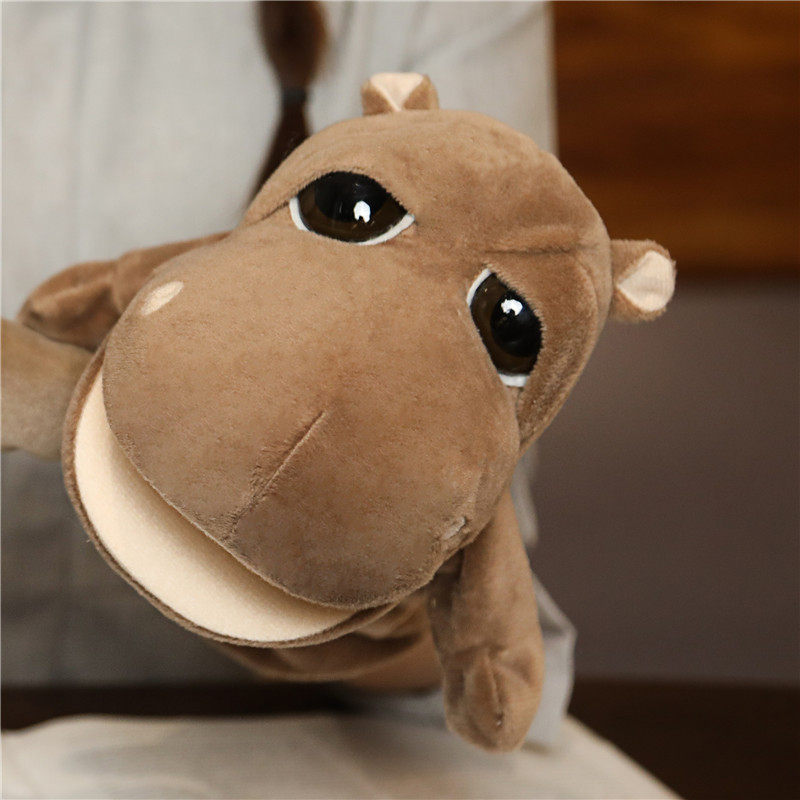 Hand puppet toys, animal gloves, with mouths open and movable, dinosaur lions, Wolf dolls, tiger dolls, Children's Day gifts thumbnail 2