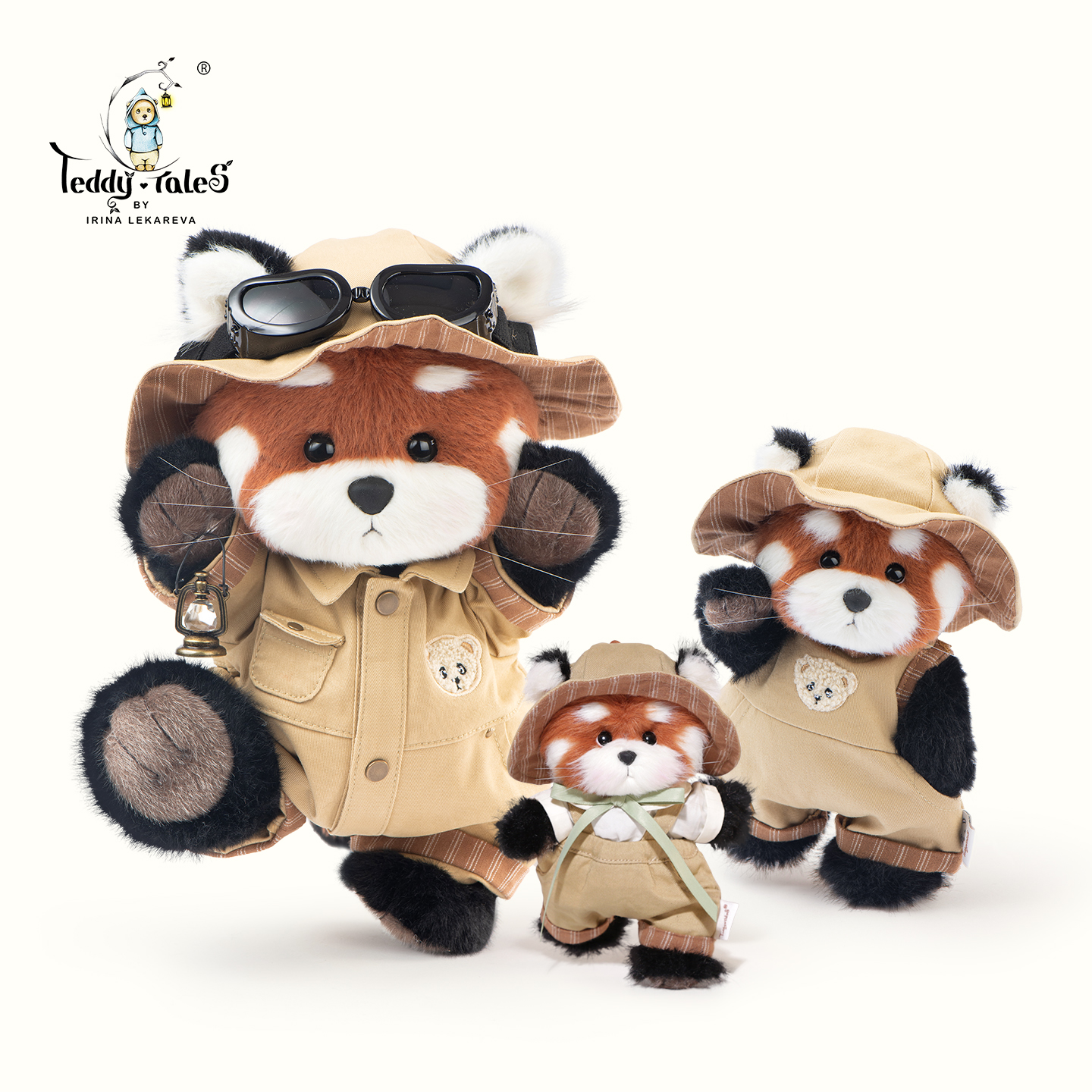 可爱小熊猫安抚陪伴玩具毕业礼物