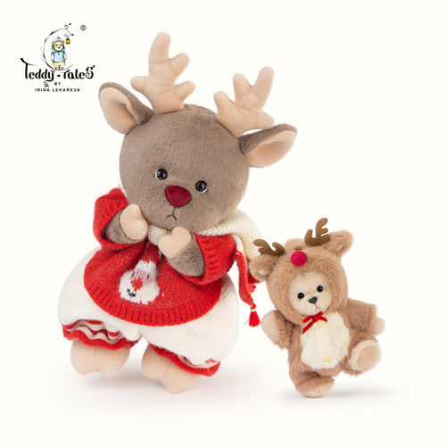 麋鹿可爱摆件情人节礼物生日玩偶