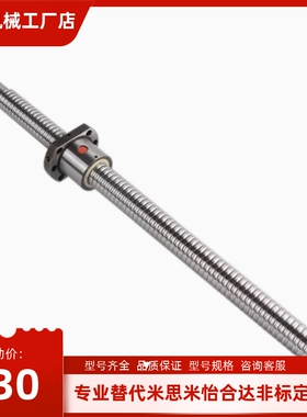 LCS压轧滚珠丝杠LCY LCV02/03/04-20/25/32-5/10/25/50-L200-F27-