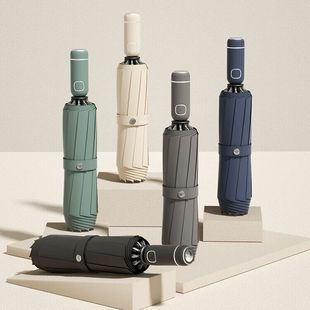 日式 高端女晴雨两专 精工轻奢全自动雨伞加大号加固加厚男士