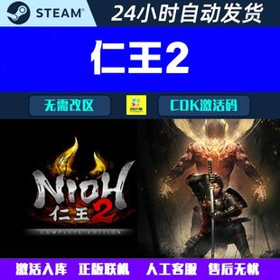 正版联机 仁王2 Nioh Steam联机合作游戏CDK激活码