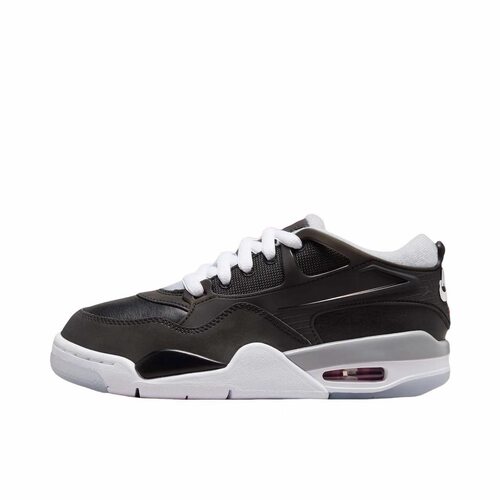 Jordan Air Jordan 4复古潮流运动休闲鞋GS/黑红HV5187-010吴