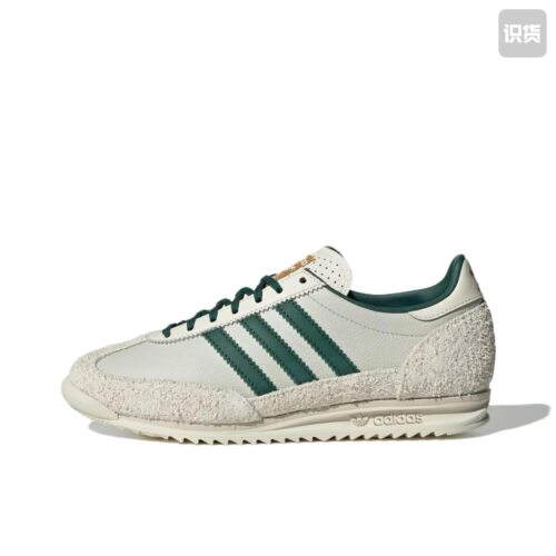 adidas originals SL 72 OG低帮 生活休闲鞋 女款 米绿色IF1940黄