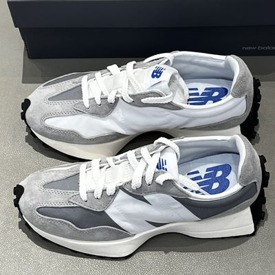 New Balance 327 防滑耐磨 休闲透气 拼接 运动 增高鞋MS327LAB