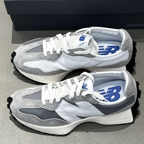New Balance 327 防滑耐磨 休闲透气 拼接 运动 增高鞋MS327LAB