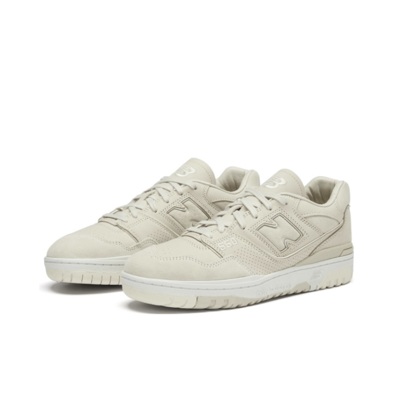 New Balance 550 复古 舒适百搭透气 防滑耐磨运动休闲鞋BB550IBA