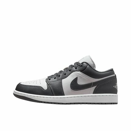 耐克Nike Air Jordan 1 Low AJ1低帮板鞋白黑灰553558-044吴