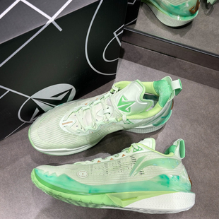 李宁 吉米•巴特勒2代碳板䨻丝碳核芯缓震轻便篮球鞋ABAT081-38吴